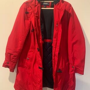 Lands' End Red Women's Jacket